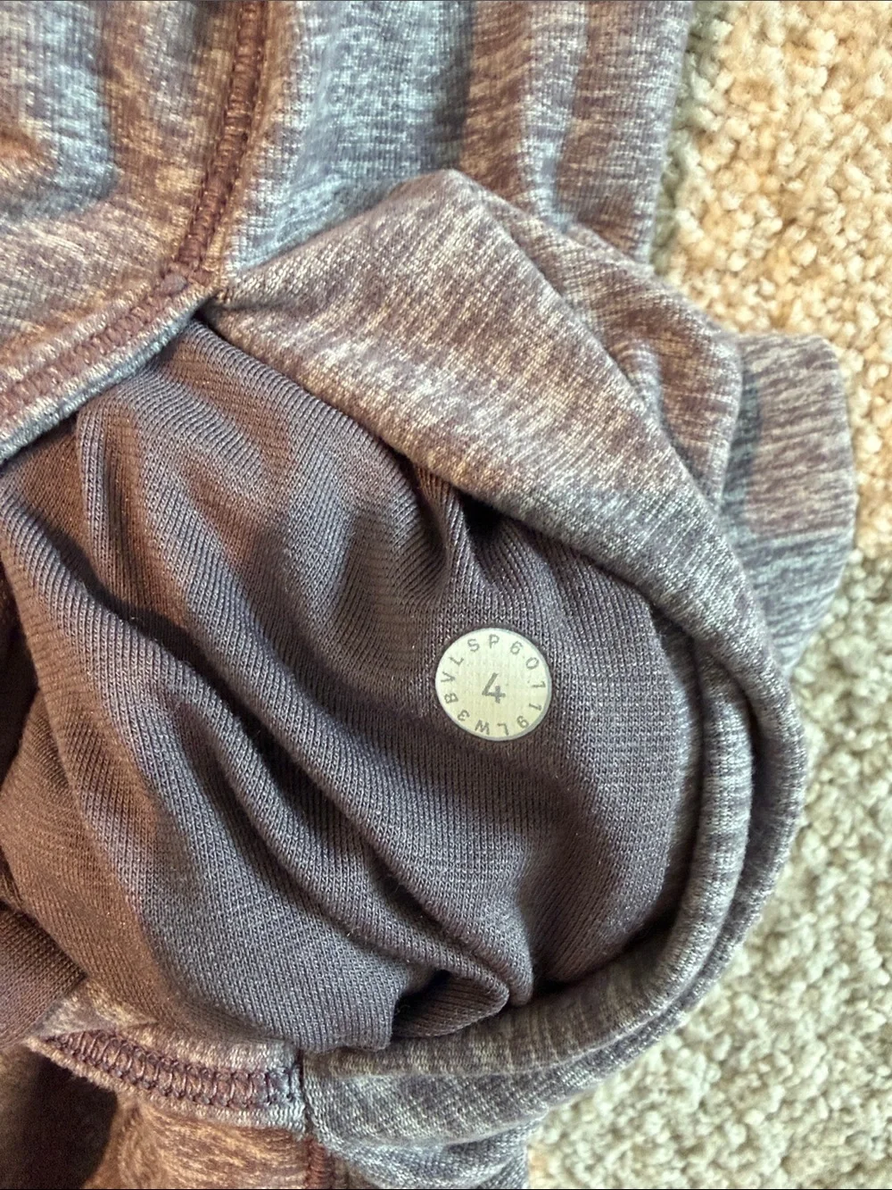 lululemon athletica wrap-front sweater
